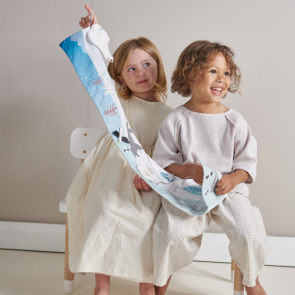 ThreadBear Design Snowy Friends Fabric Activity Book