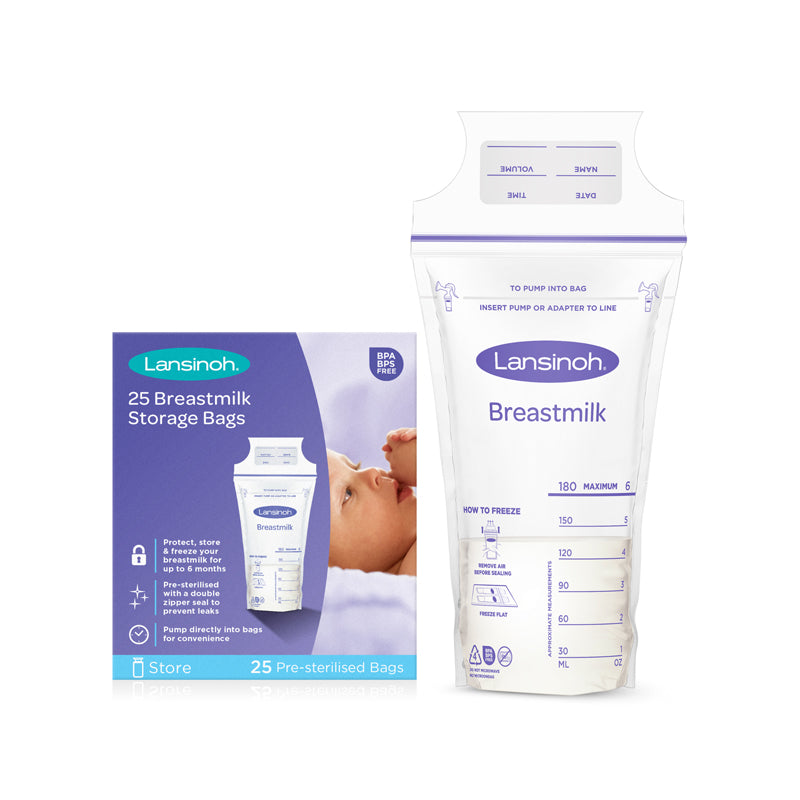 Lansinoh Milk Storage Bags - 25 Pack