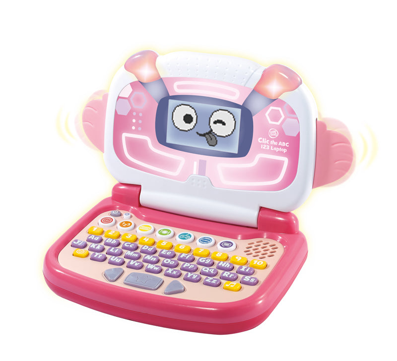 Leap Frog Clic the ABC 123 Laptop - Pink