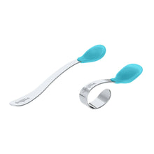 Learning Spoons Set of Two - Aqua