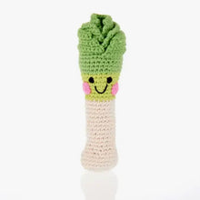 Friendly Vegetable Rattle Set -  Avocado, Radish, Leek and Pumpkin