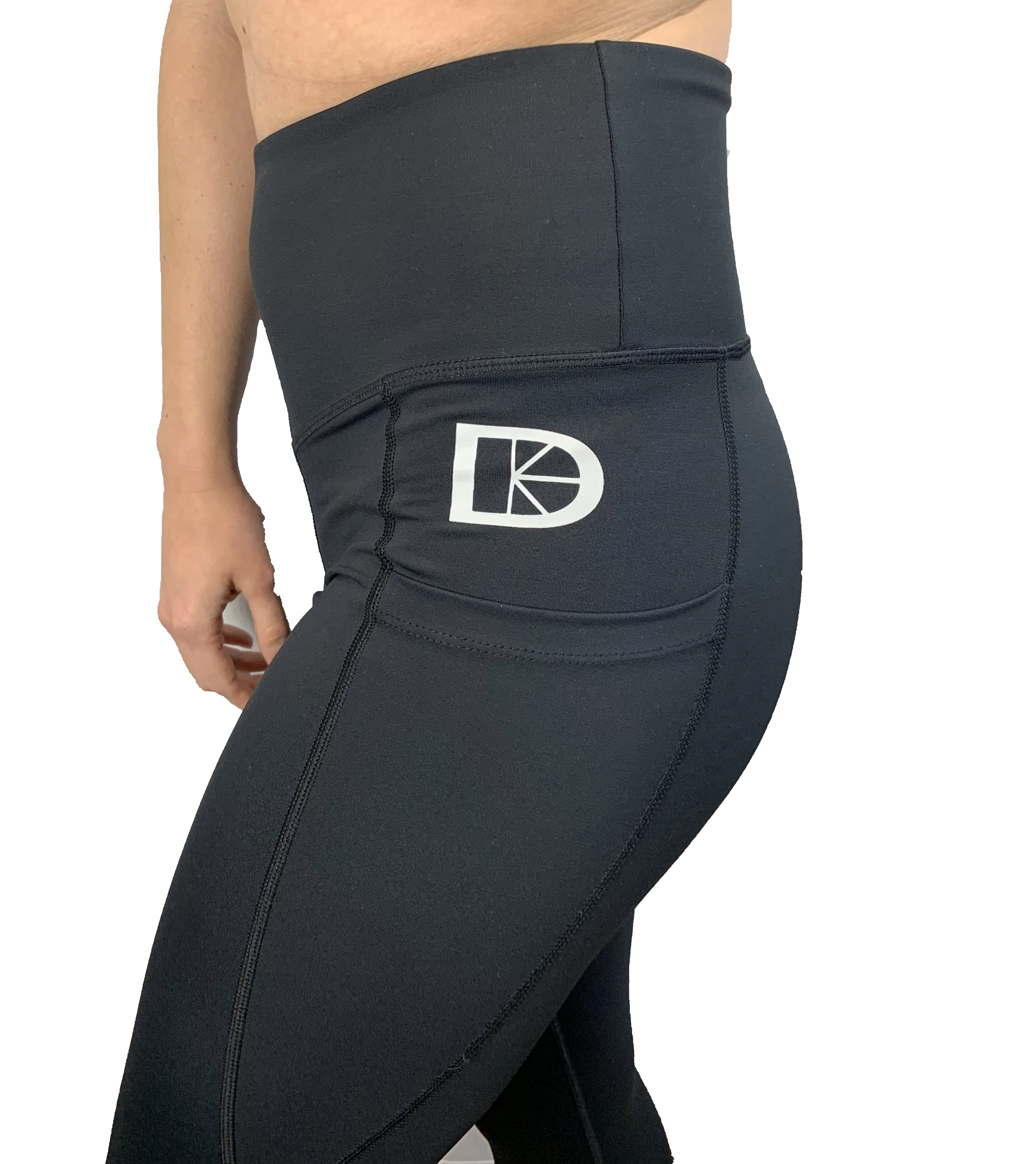 Maternity & Postnatal Active Support Leggings - Black