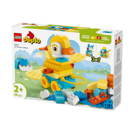 DUPLO 3 in 1 Animals on Wheels Set - 10448
