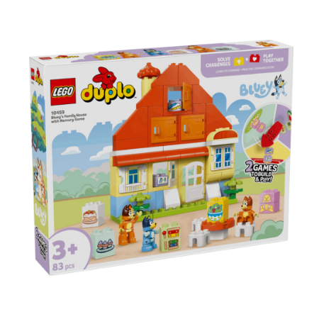 DUPLO Bluey's Family House with Memory Game - 10459