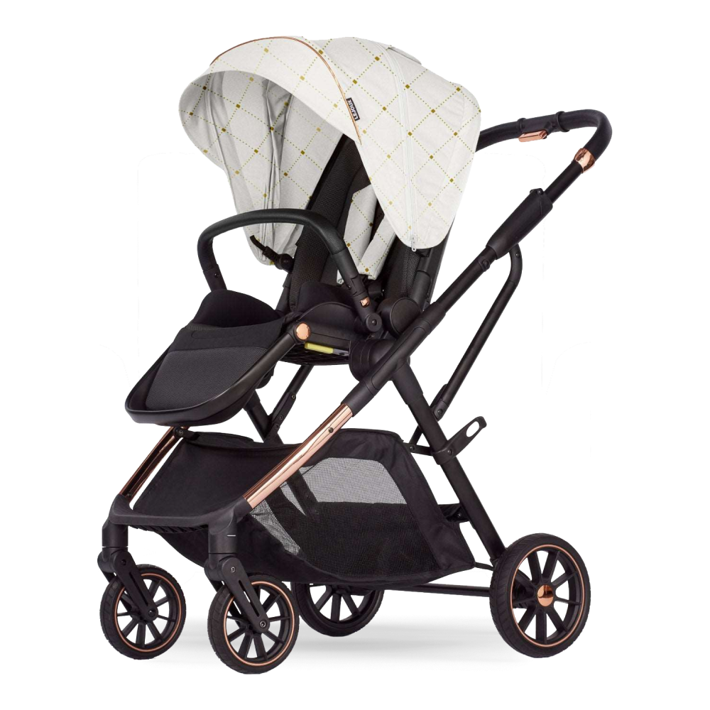 Lejoux+ Baby Pram Stroller Pushchair - 0 Months +