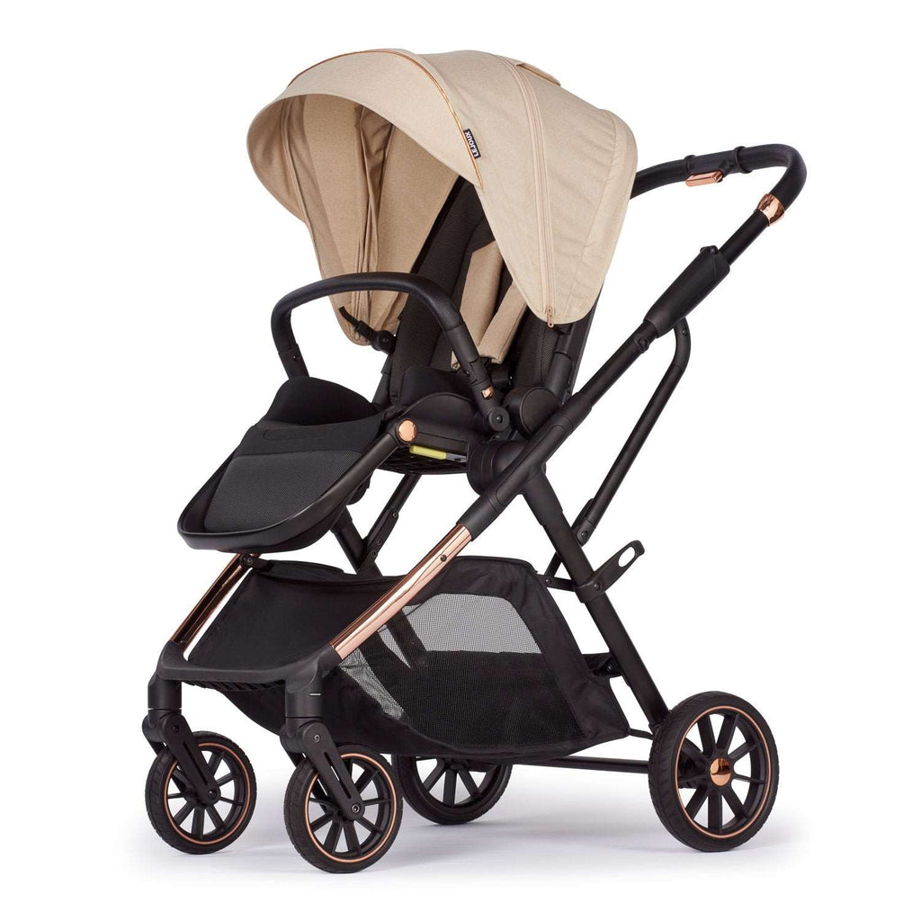 Lejoux+ Baby Pram Stroller Pushchair - 0 Months +