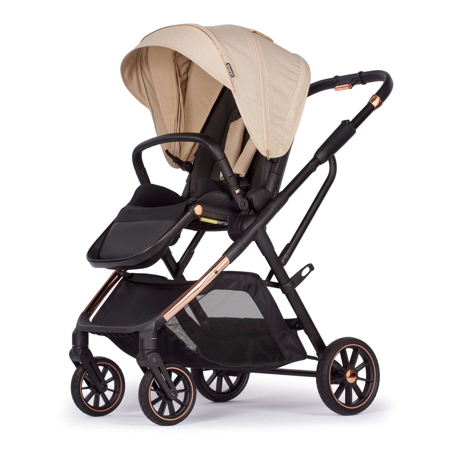 Lejoux+ Baby Pram Stroller Pushchair - 0 Months +