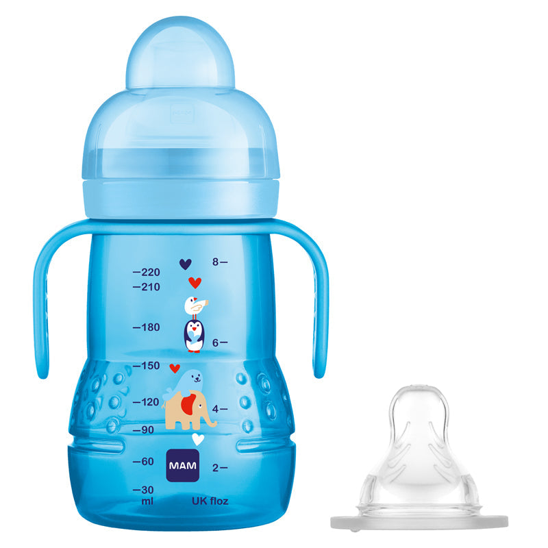 MAM Trainer Cup 2 in 1 - 220ml - Blue