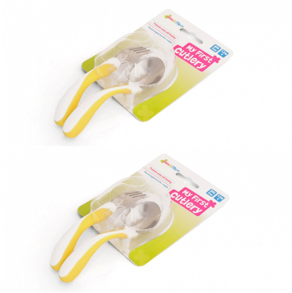 My First Cutlery Set - Fork & Spoon