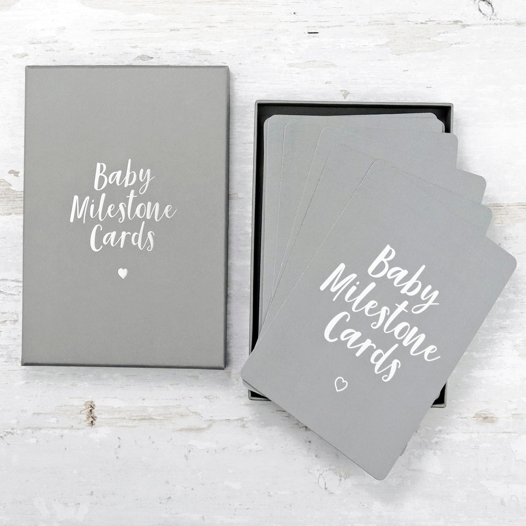 Letterbox Gifts Baby Milestone Cards