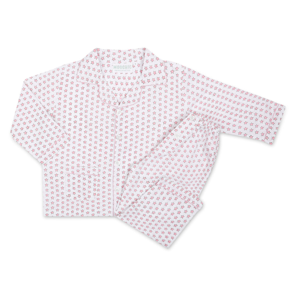 Moochic Children's Pyjamas - Pink Star