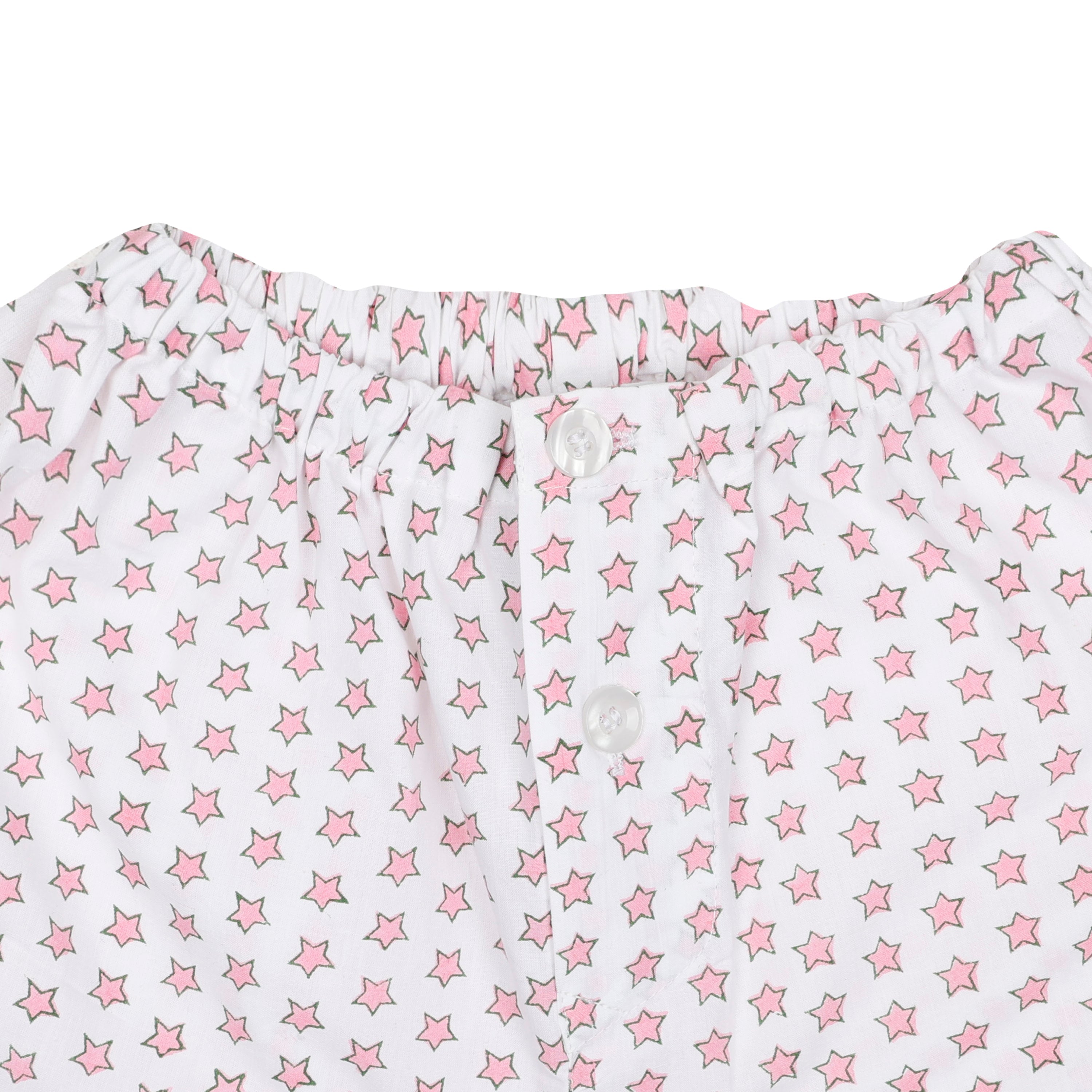 Moochic Children's Pyjamas - Pink Star