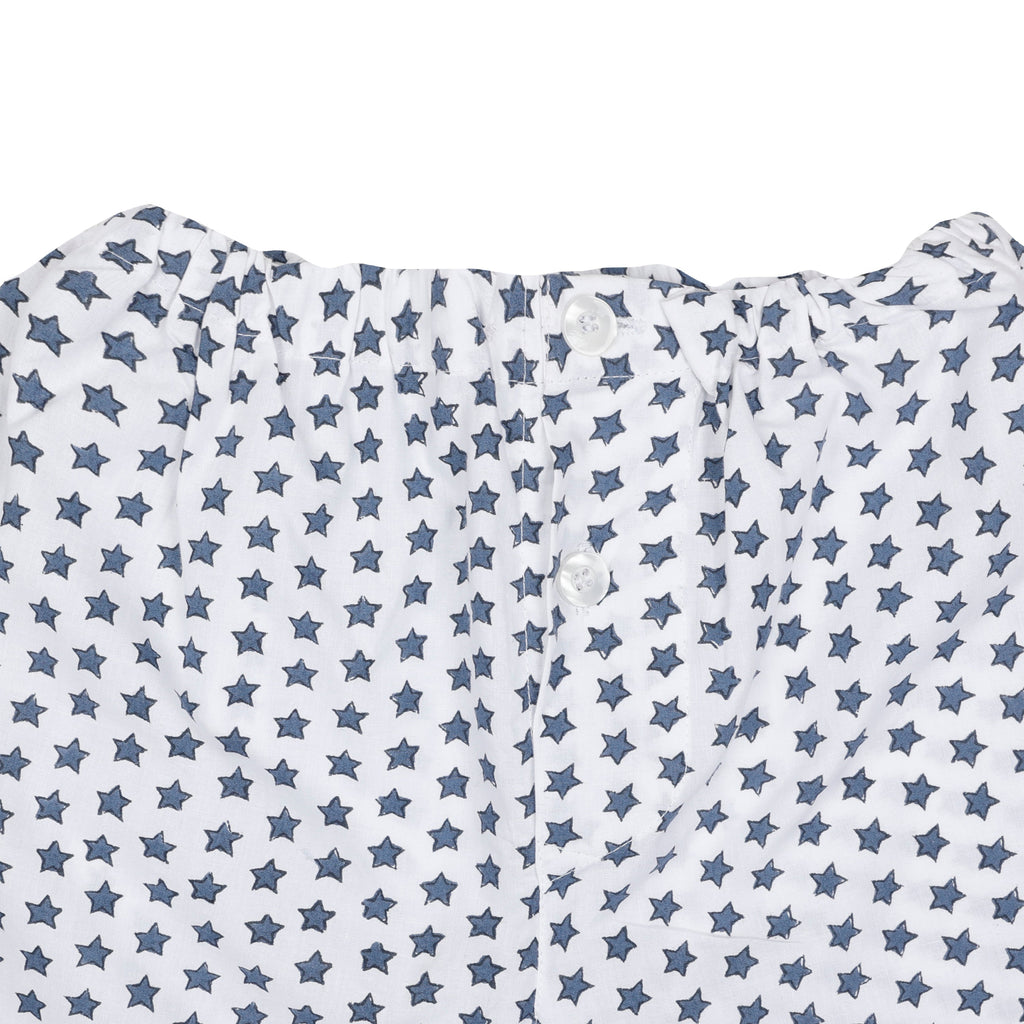 Moochic Children's Pyjamas - Navy Blue Star