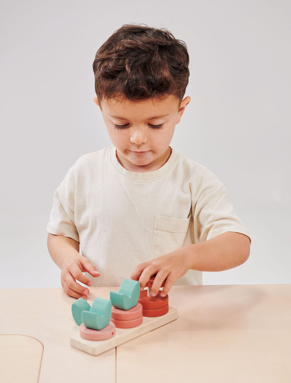 Counting Vegetables Wooden Toy Game