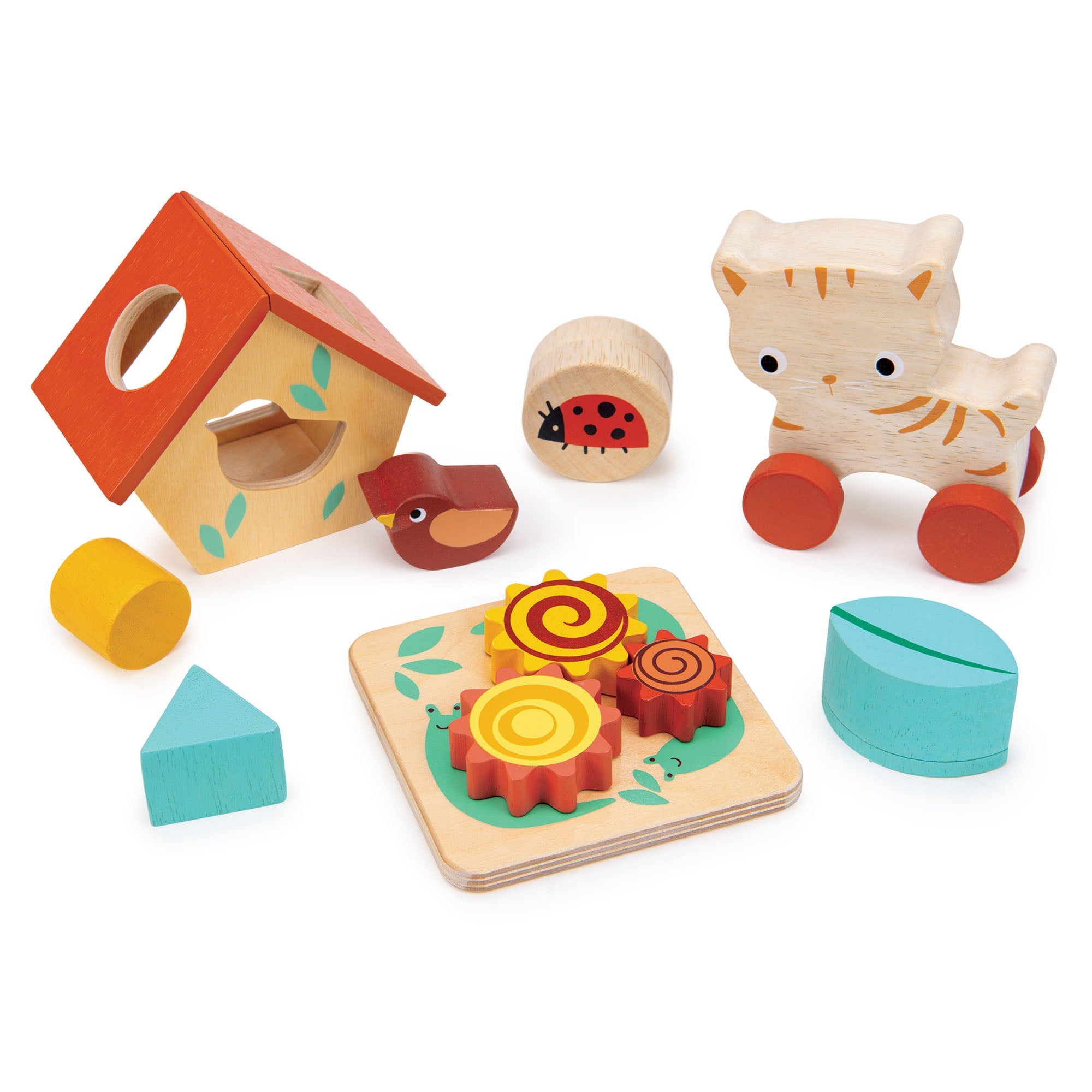 12 Months Garden Playtime  Shape Sorting Play Set