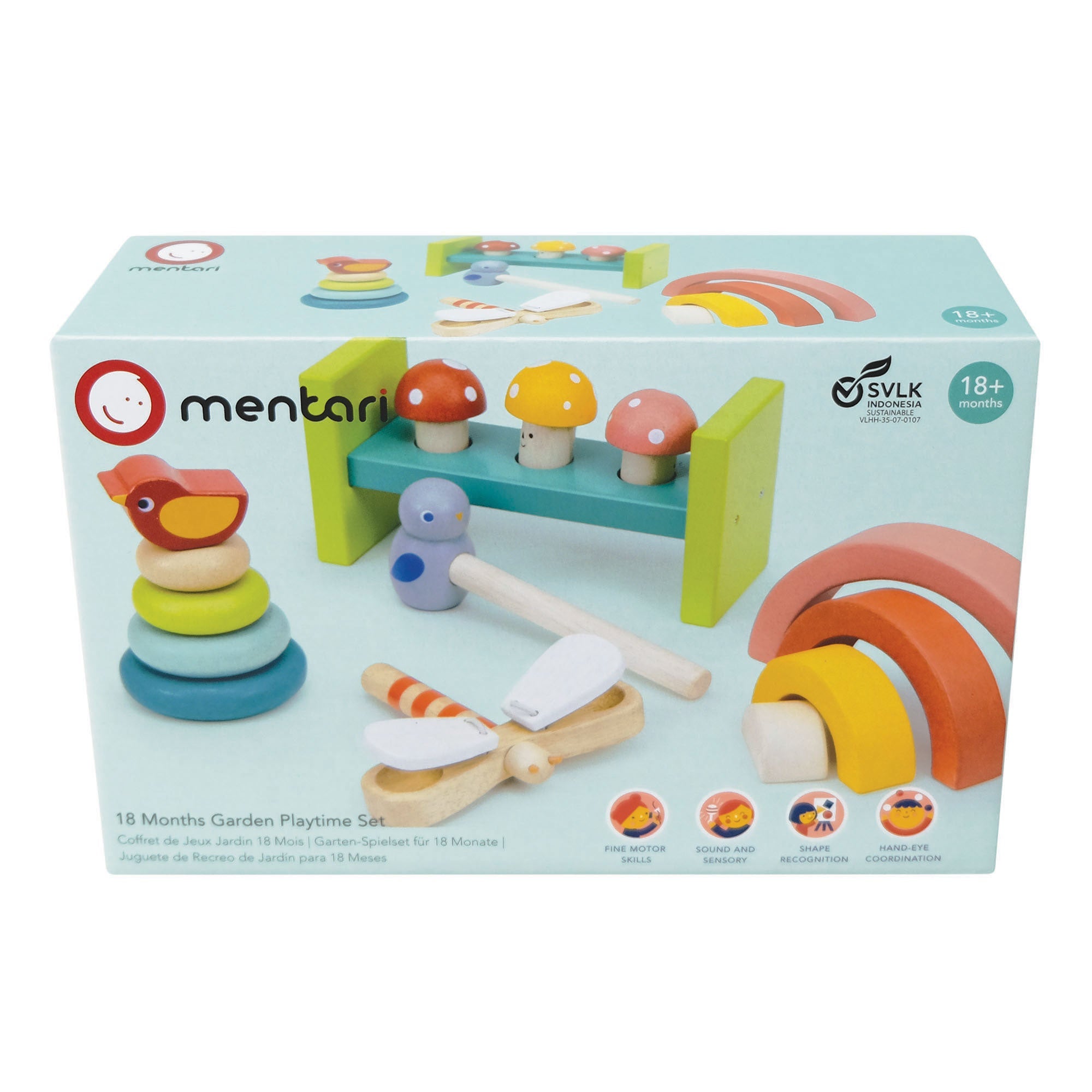 18 Months Garden Playtime Set