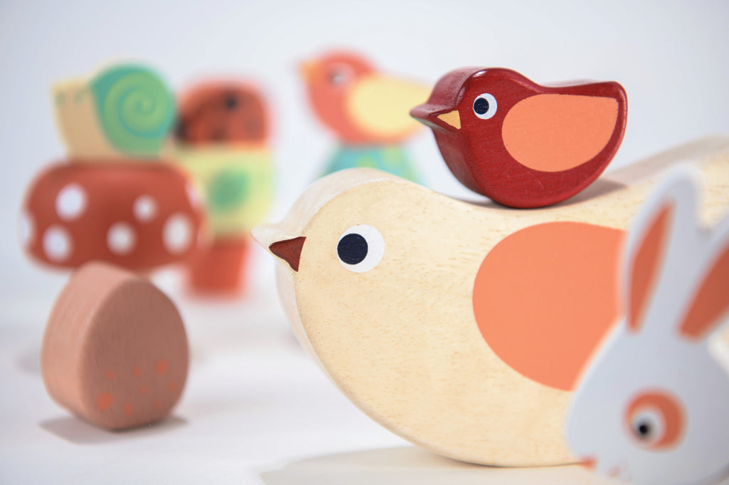 24 Months Wooden Garden Playtime Set