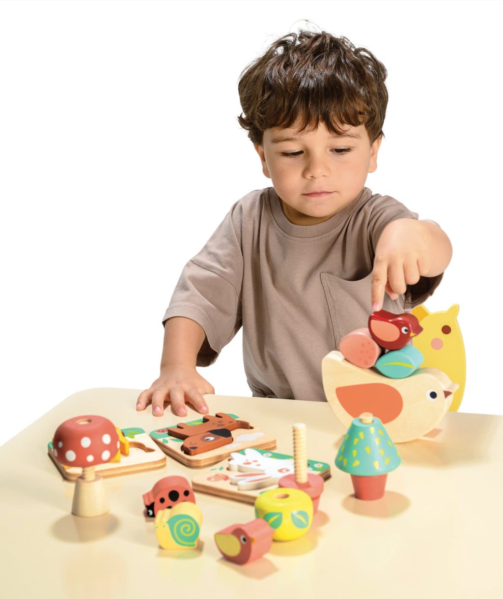 24 Months Wooden Garden Playtime Set