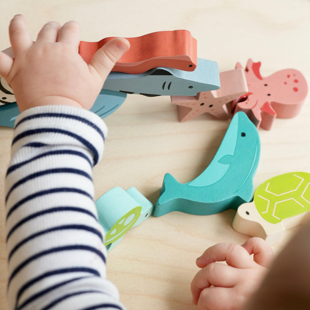 Wooden Happy Stacking Ocean Toy
