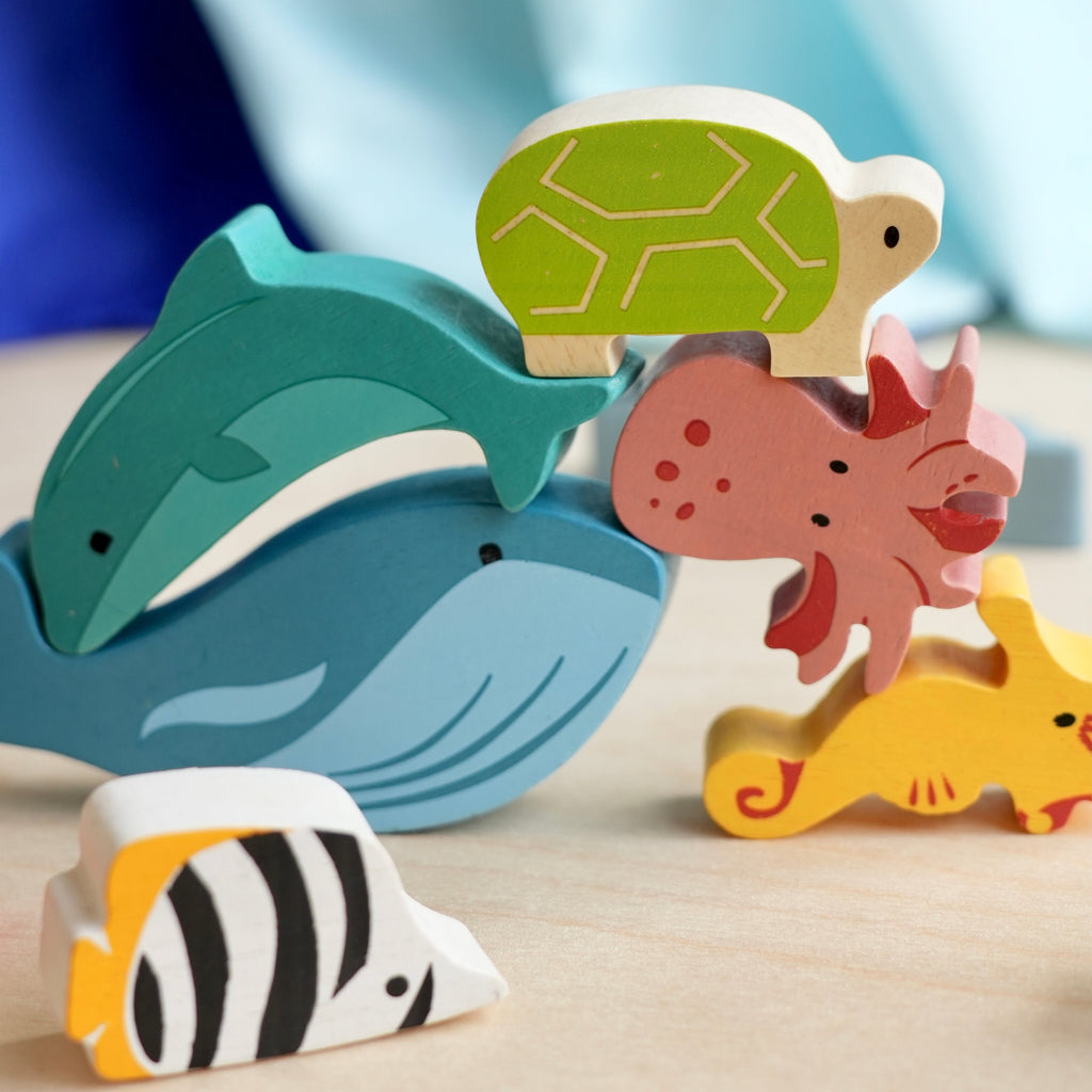 Wooden Happy Stacking Ocean Toy