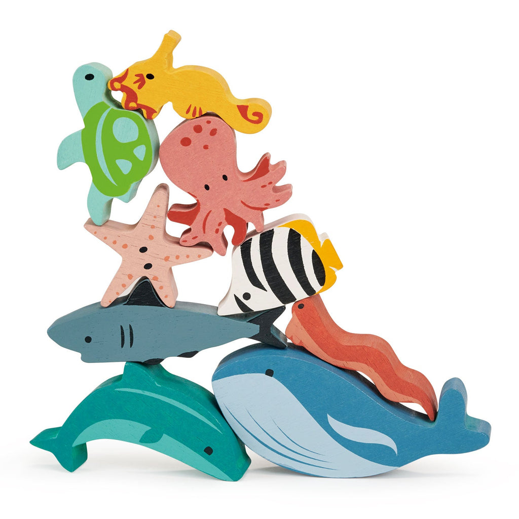 Wooden Happy Stacking Ocean Toy