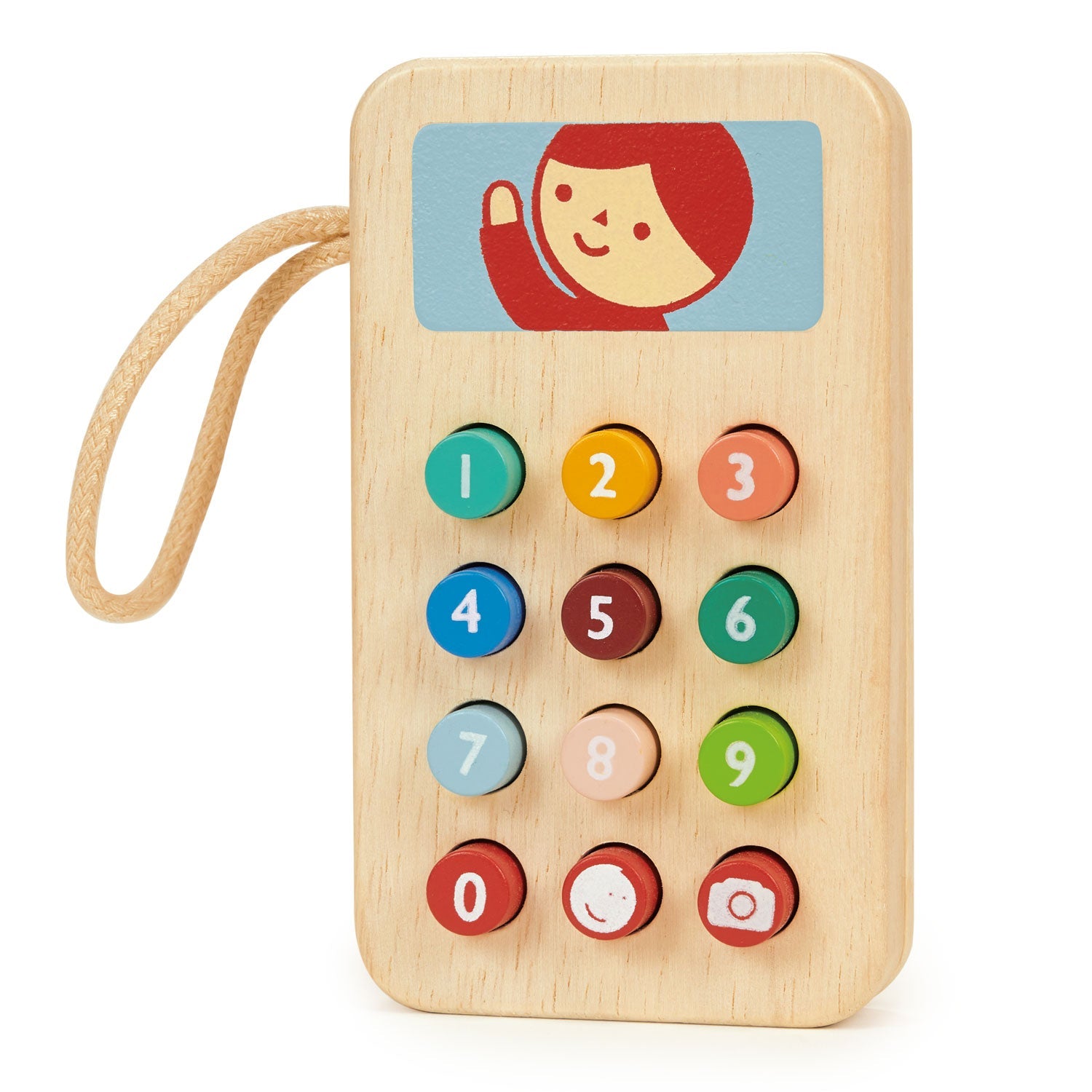 Wooden Mobile Phone Toy