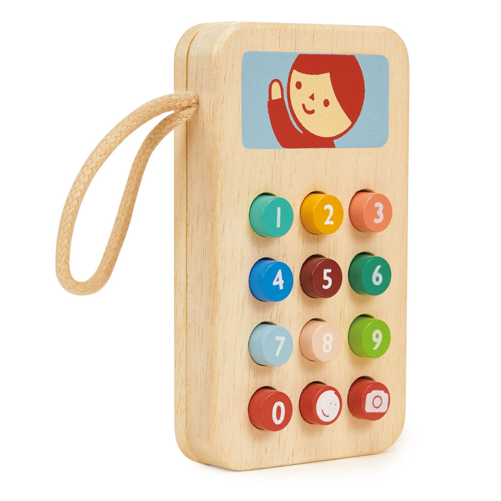 Wooden Mobile Phone Toy