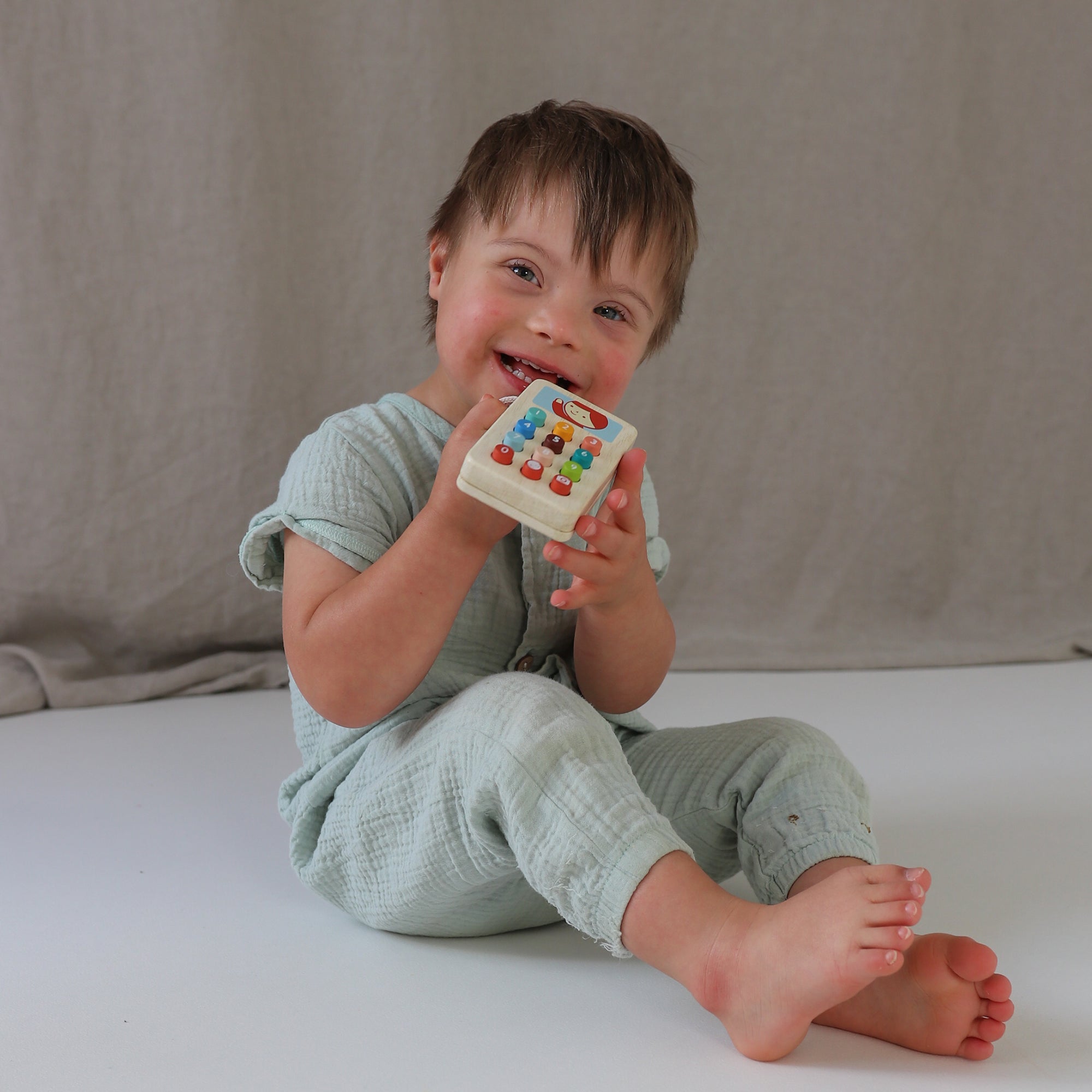 Wooden Mobile Phone Toy
