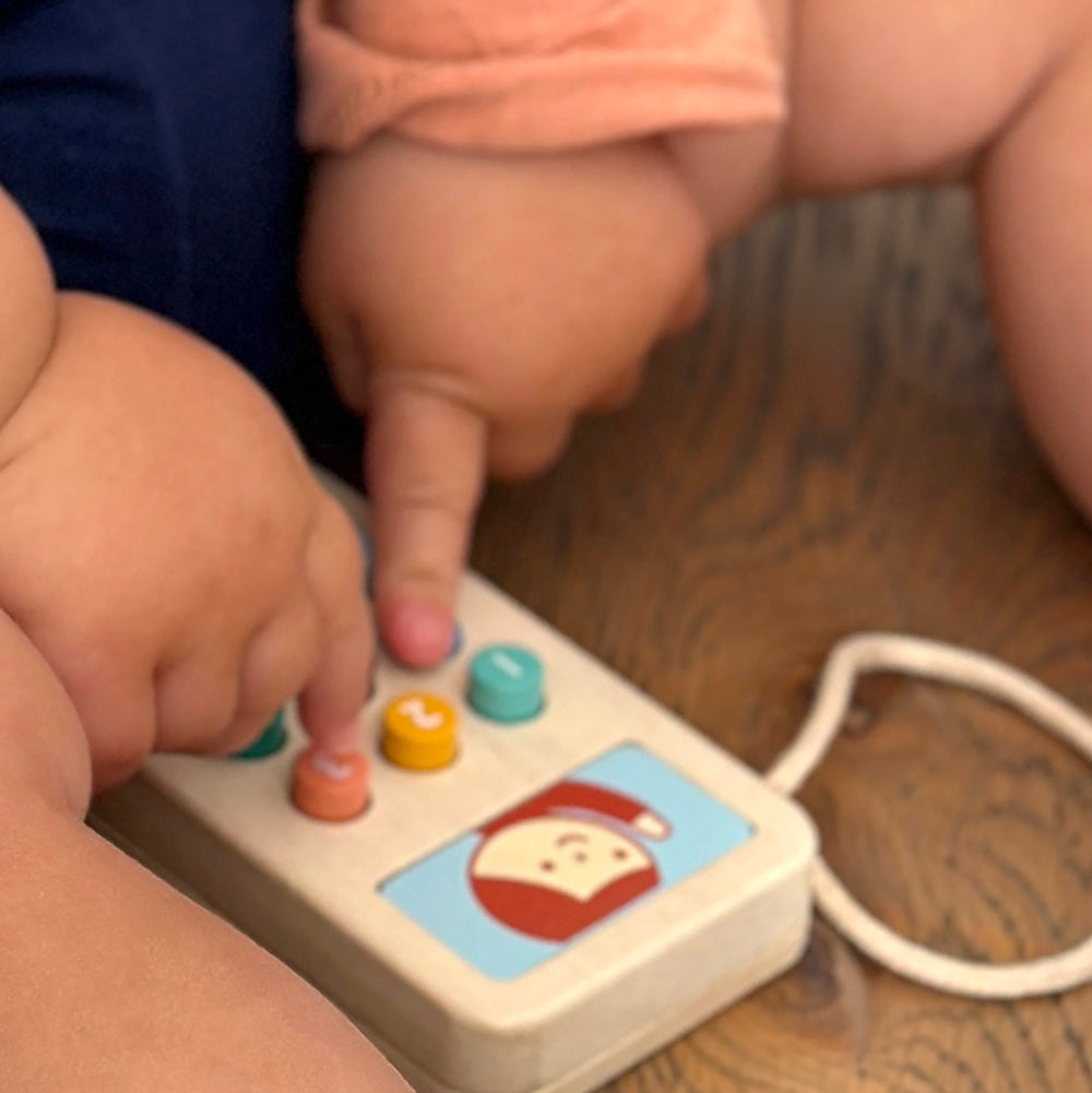 Wooden Mobile Phone Toy