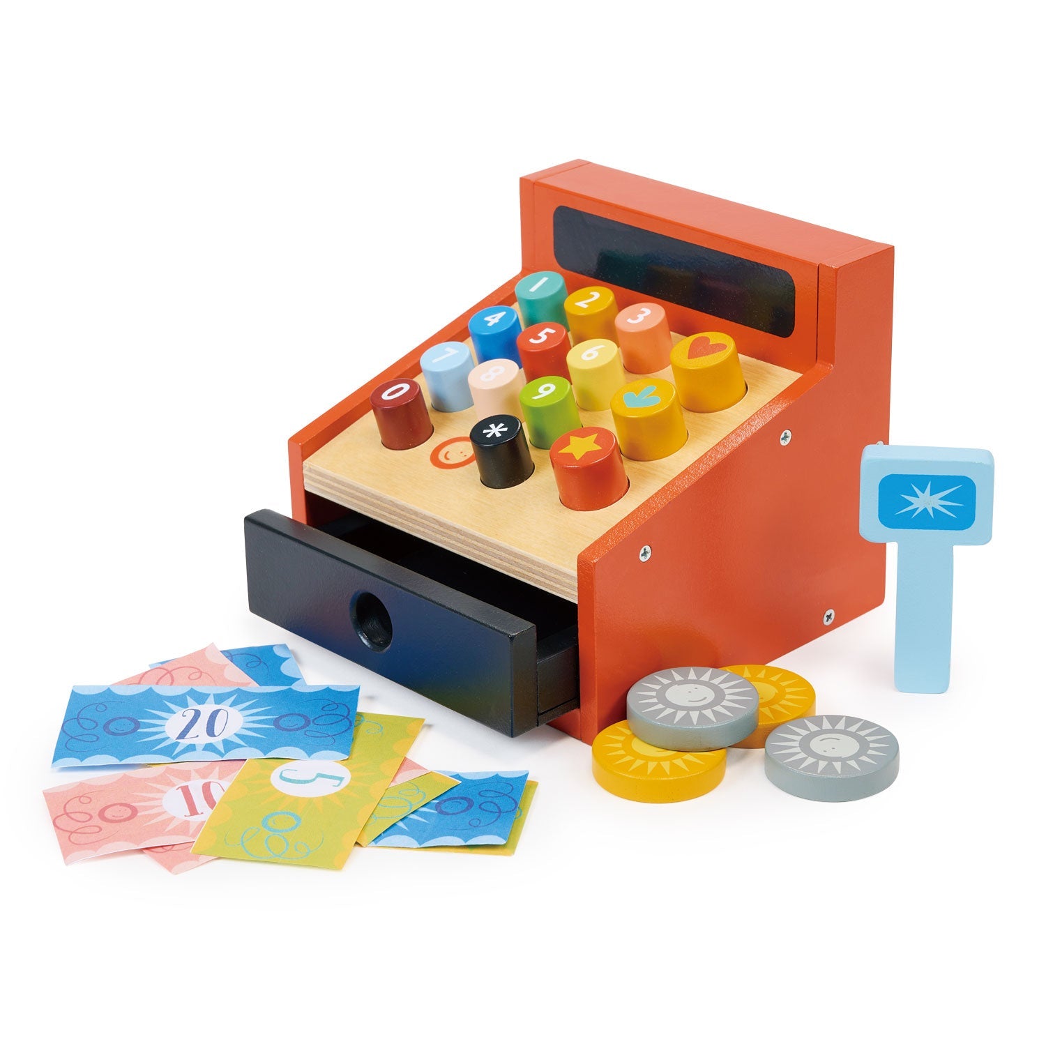 Mentaro Wooden Till