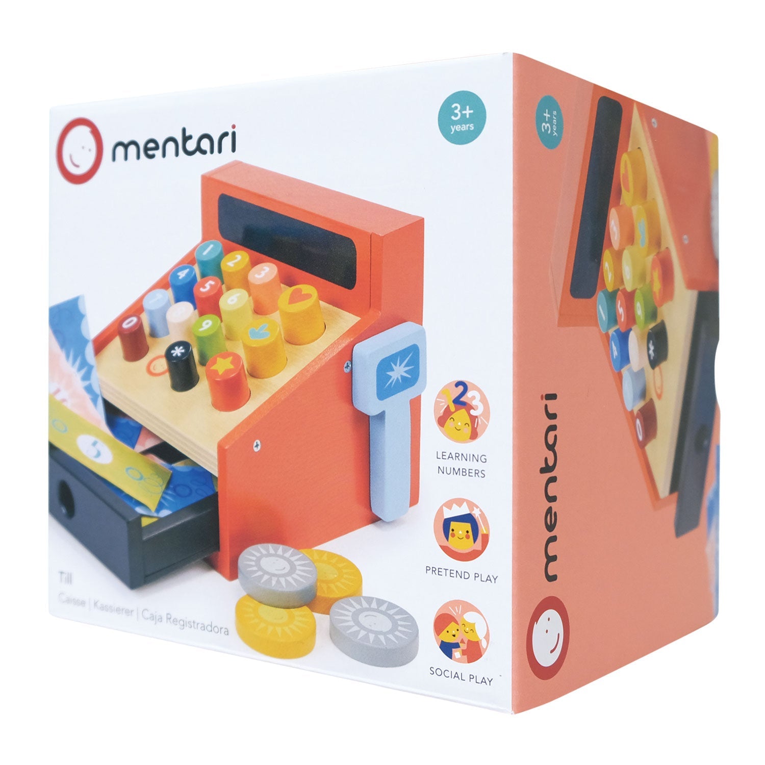 Mentaro Wooden Till