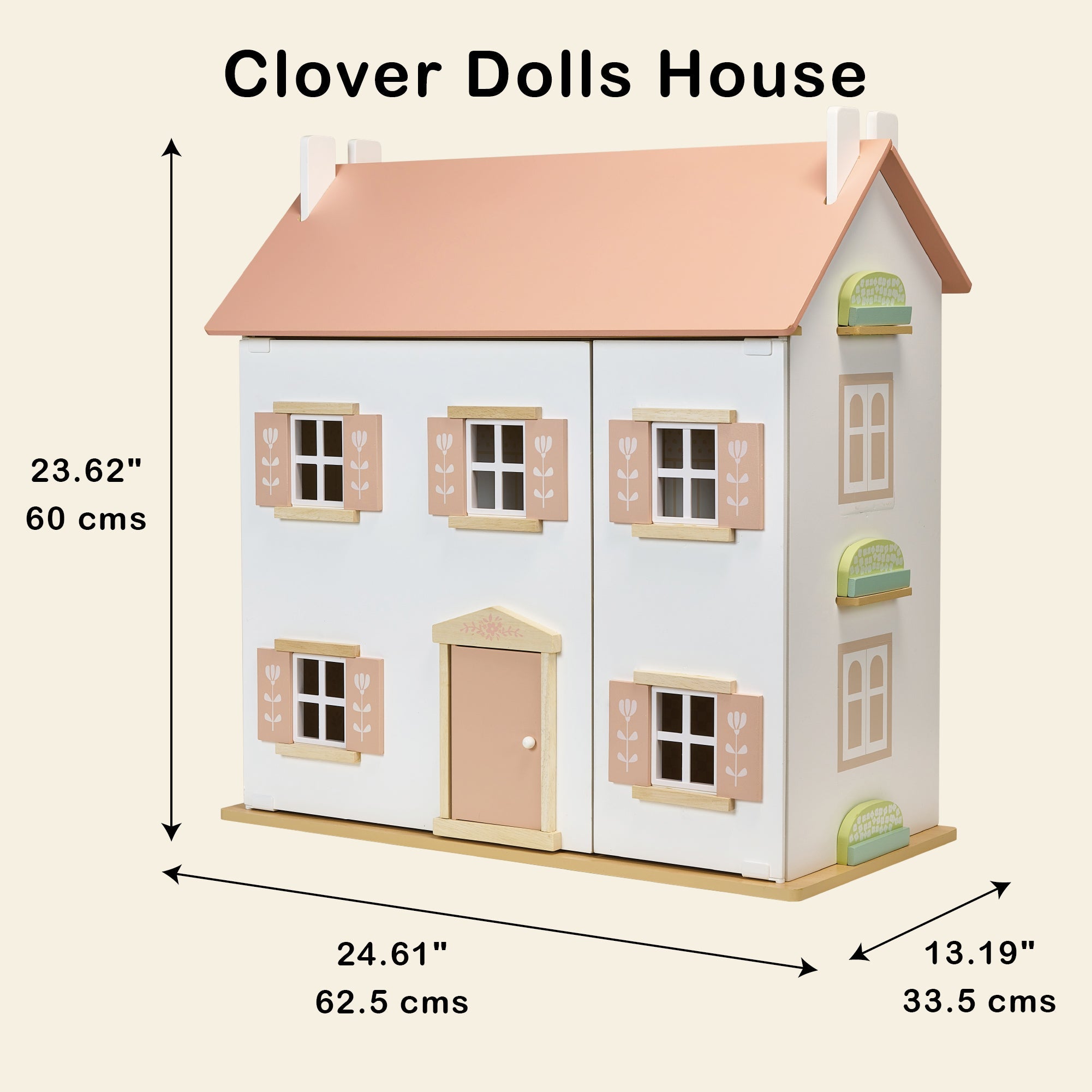 Clover Wooden Dolls House