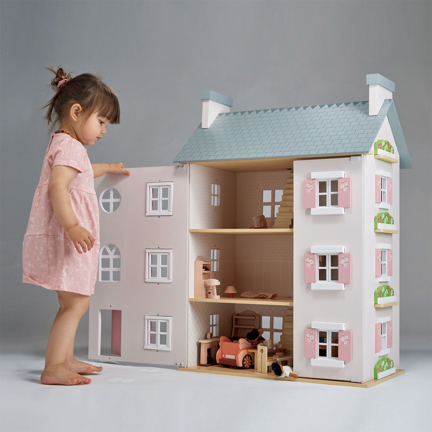 Heather Hall Wooden Dolls House