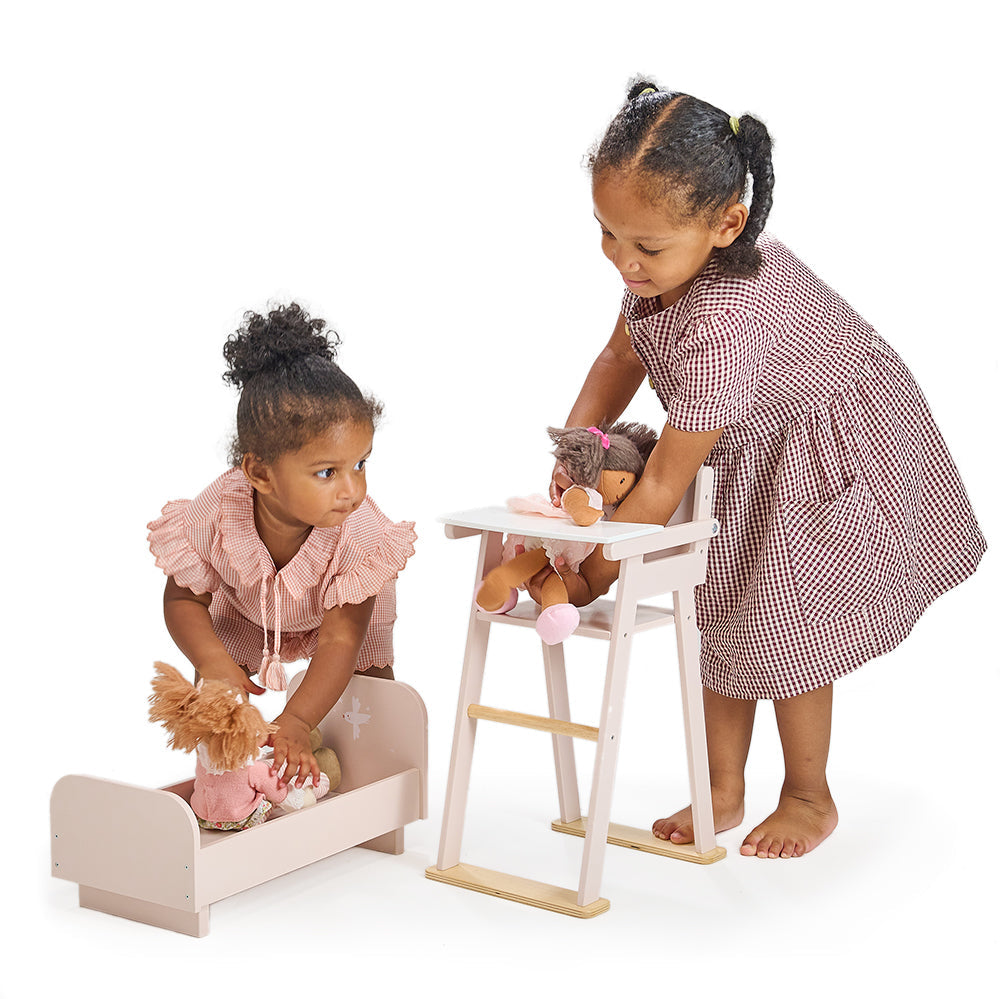 Mentari Wooden Baby Doll High Chair