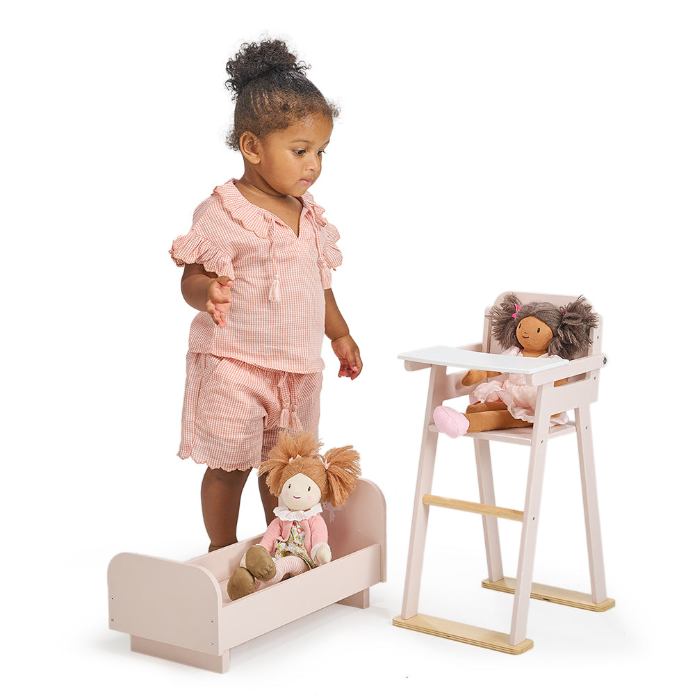Mentari Wooden Baby Doll High Chair