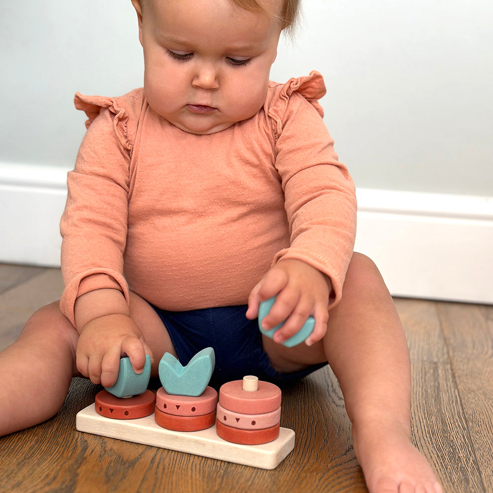 Counting Vegetables Wooden Toy Game