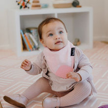 3 PACK - Mum 2 Mum Teething Bandana Wonder Bib - Baby Pink / Purple / Red