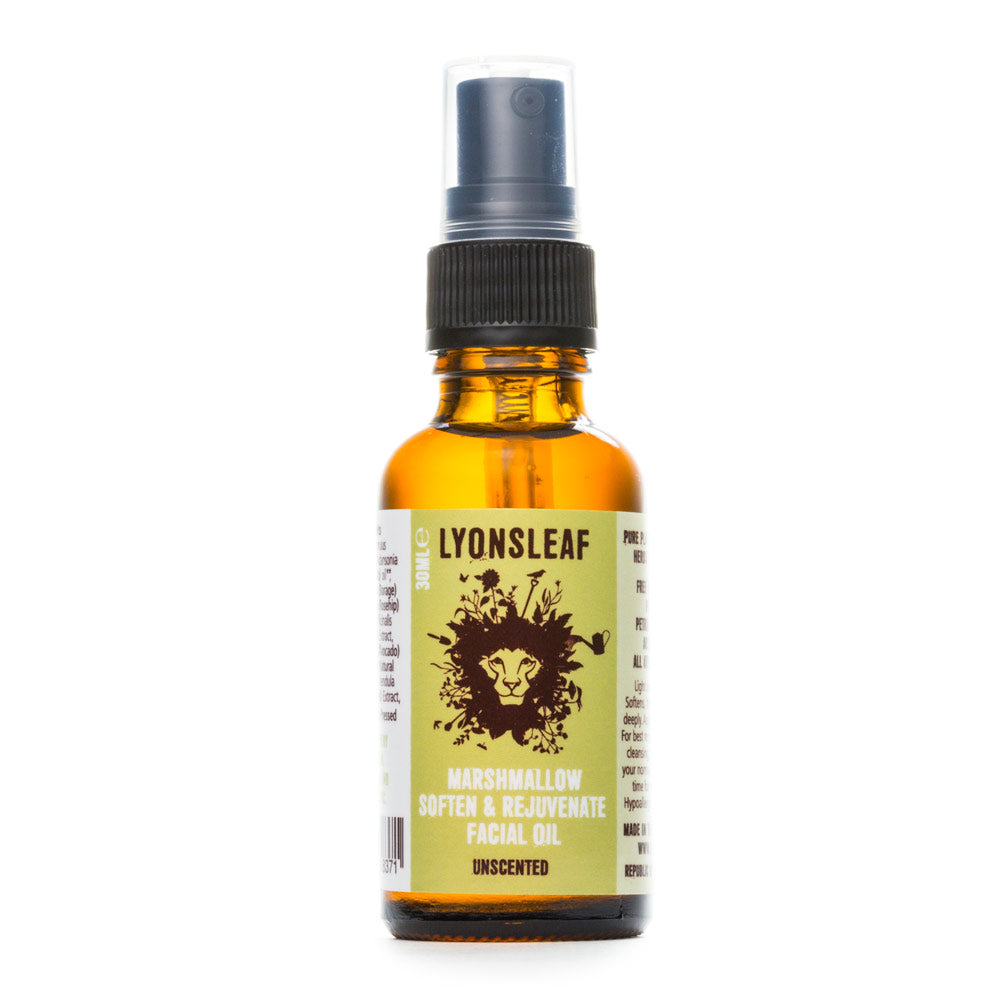 Lyonsleaf Unscented Marshmallow Soften & Rejuvenate Facial Oil