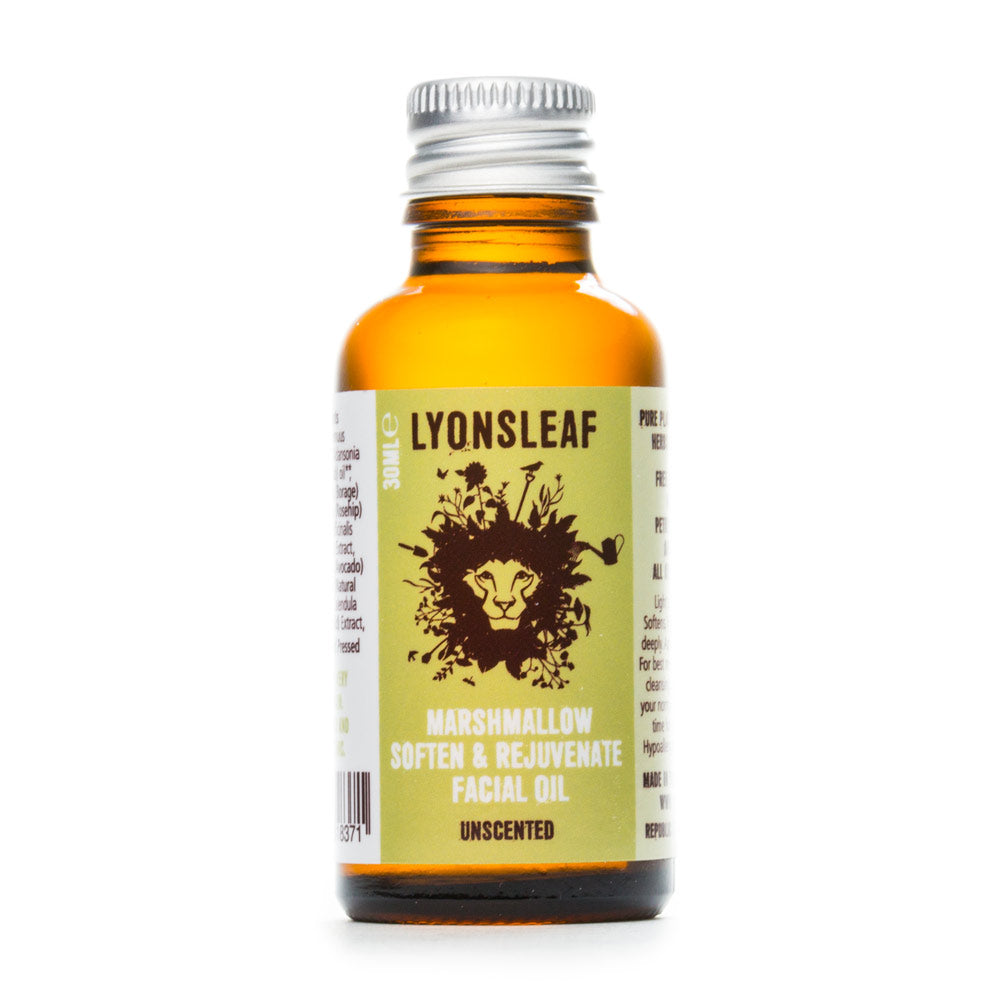 Lyonsleaf Unscented Marshmallow Soften & Rejuvenate Facial Oil