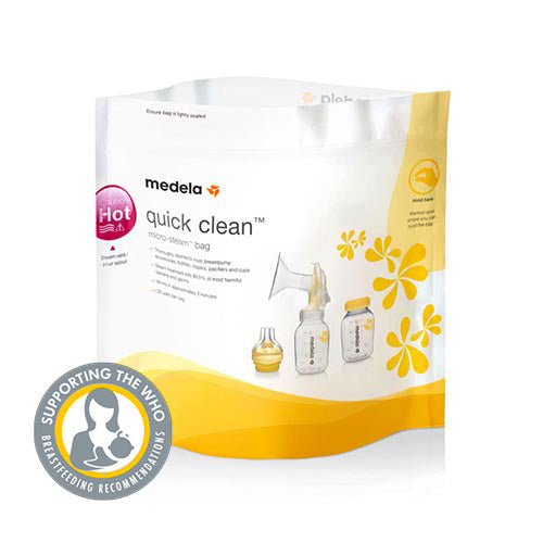 Medela Quick Clean Micro-Steam Bags - 5 Pack