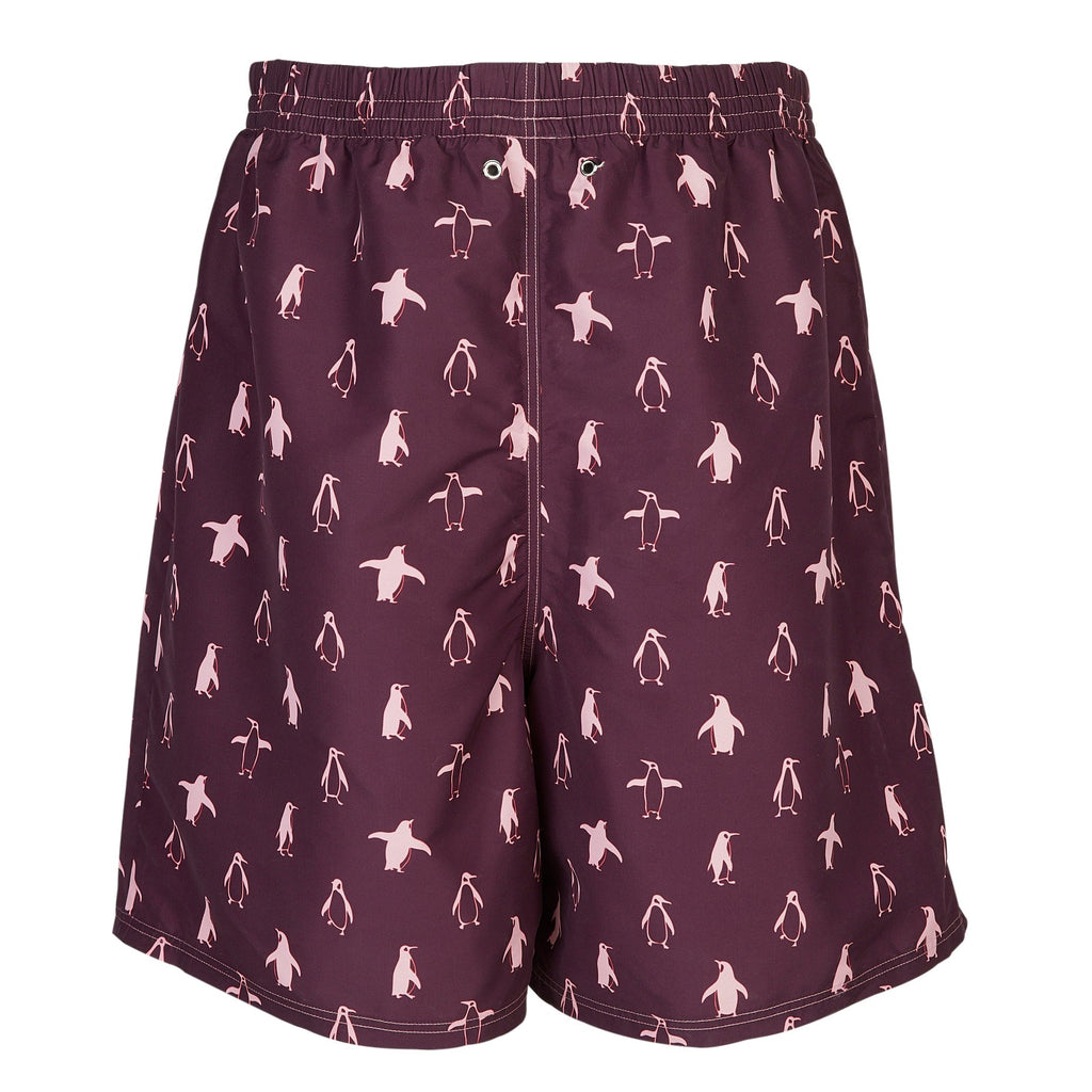 Kes Vir Men's Eco-Board Shorts - Penguin