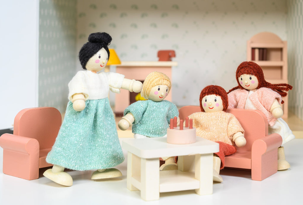 Mentari Wooden Dolls House Furniture Set - Sitting Room
