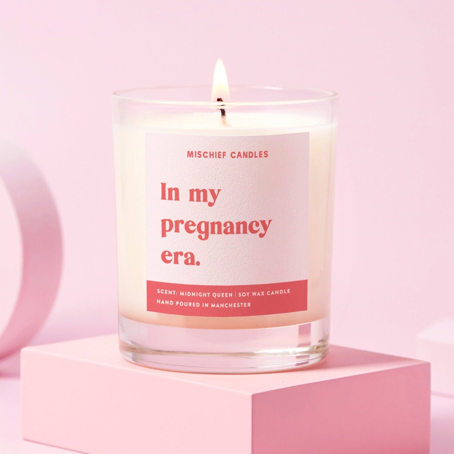 Glass Candle - In My Pregnancy Era