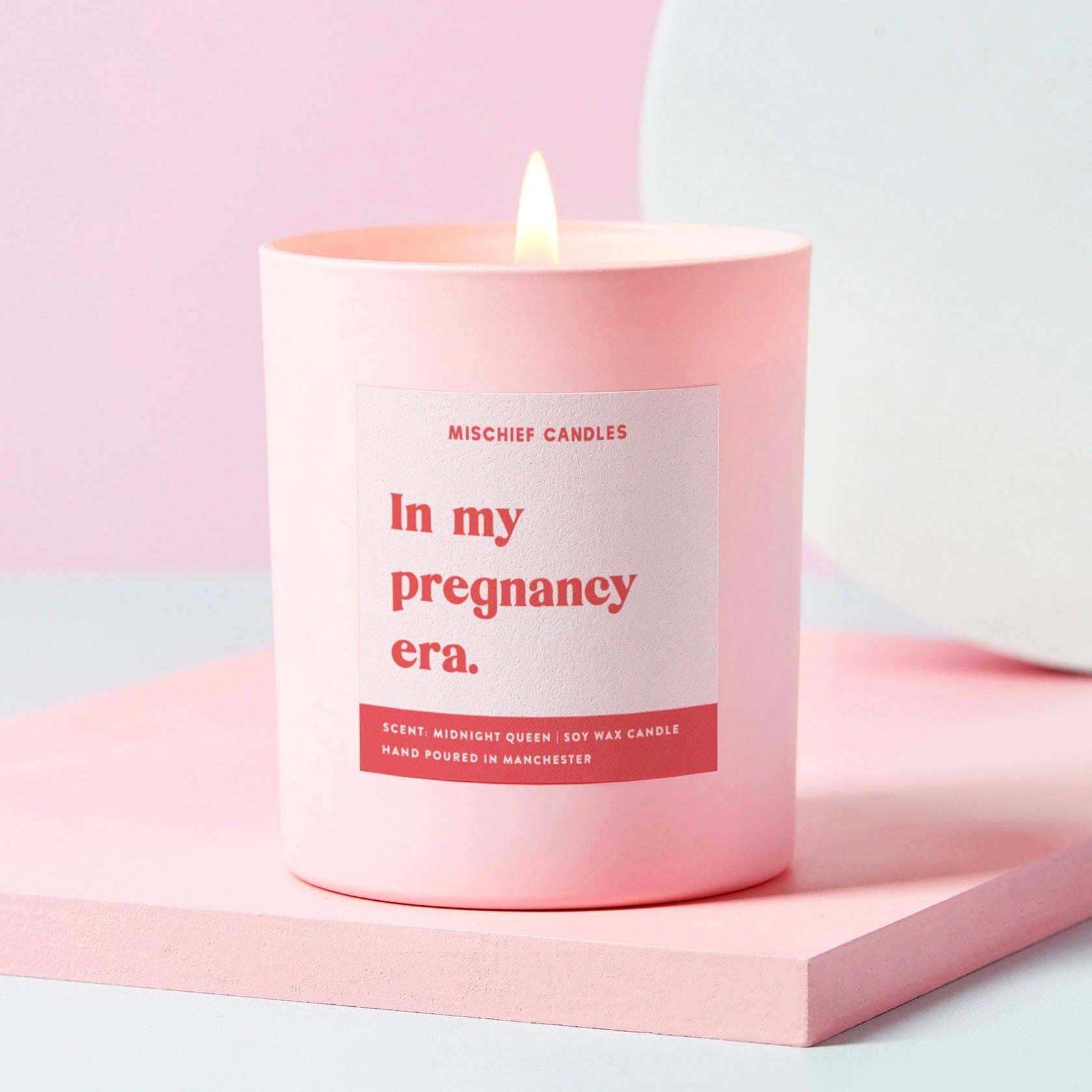 Glass Candle - In My Pregnancy Era