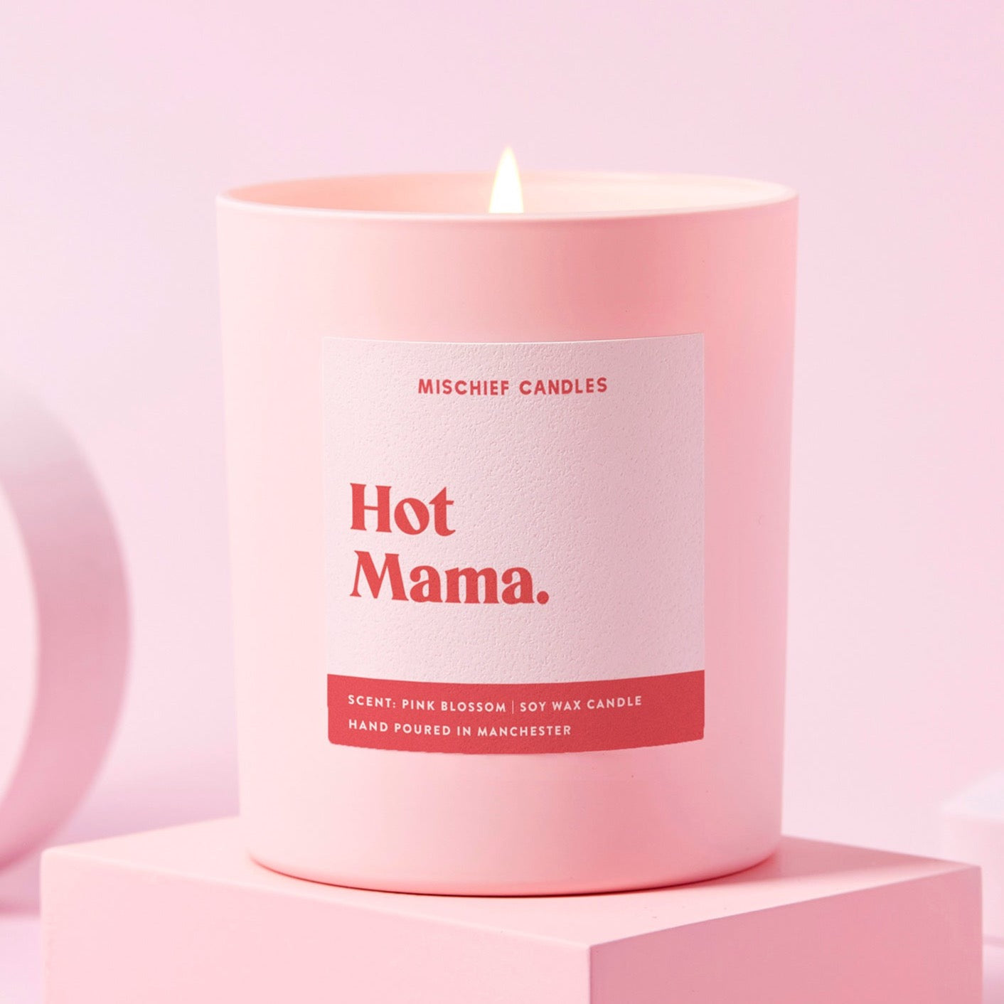 Glass Candle - Hot Mama