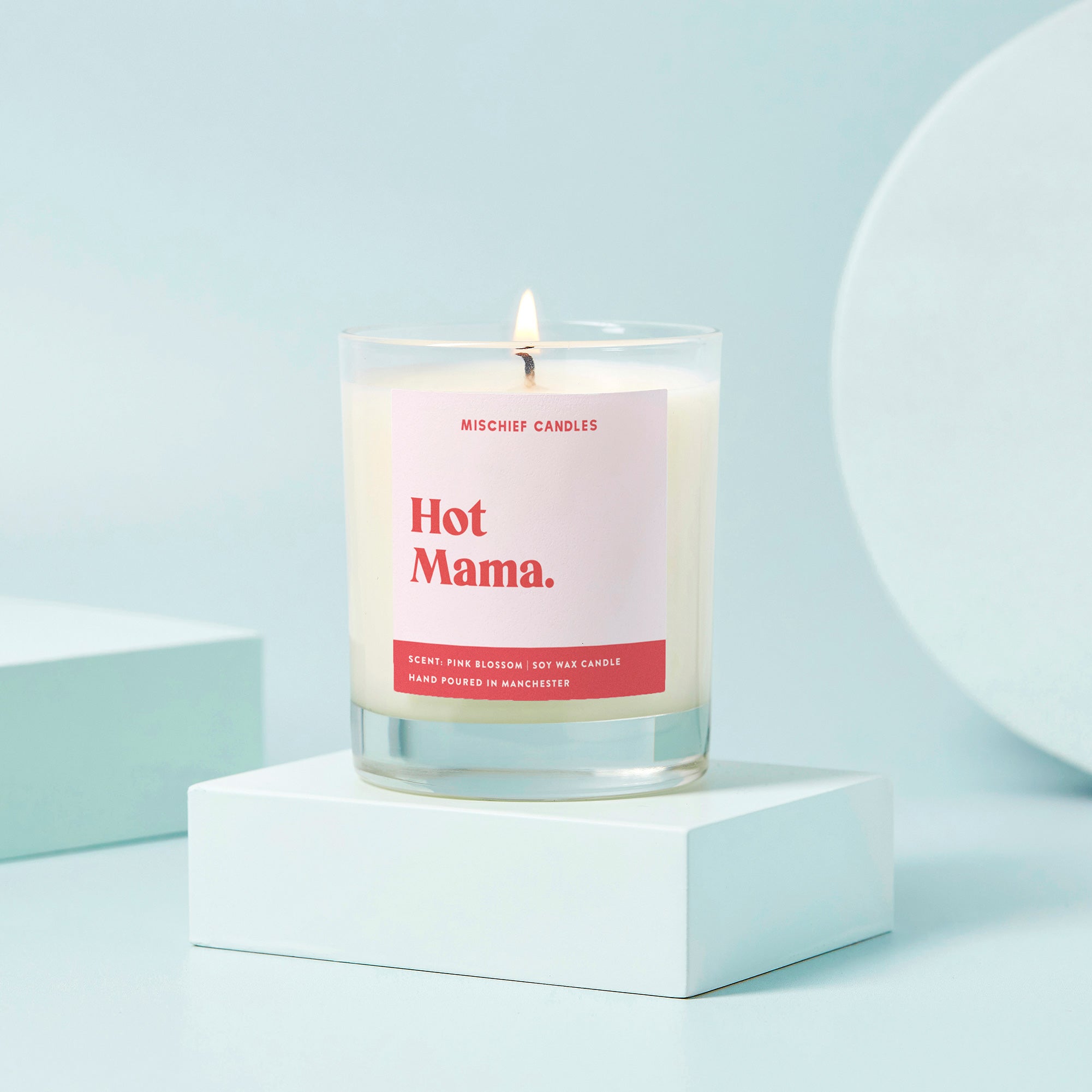 Glass Candle - Hot Mama