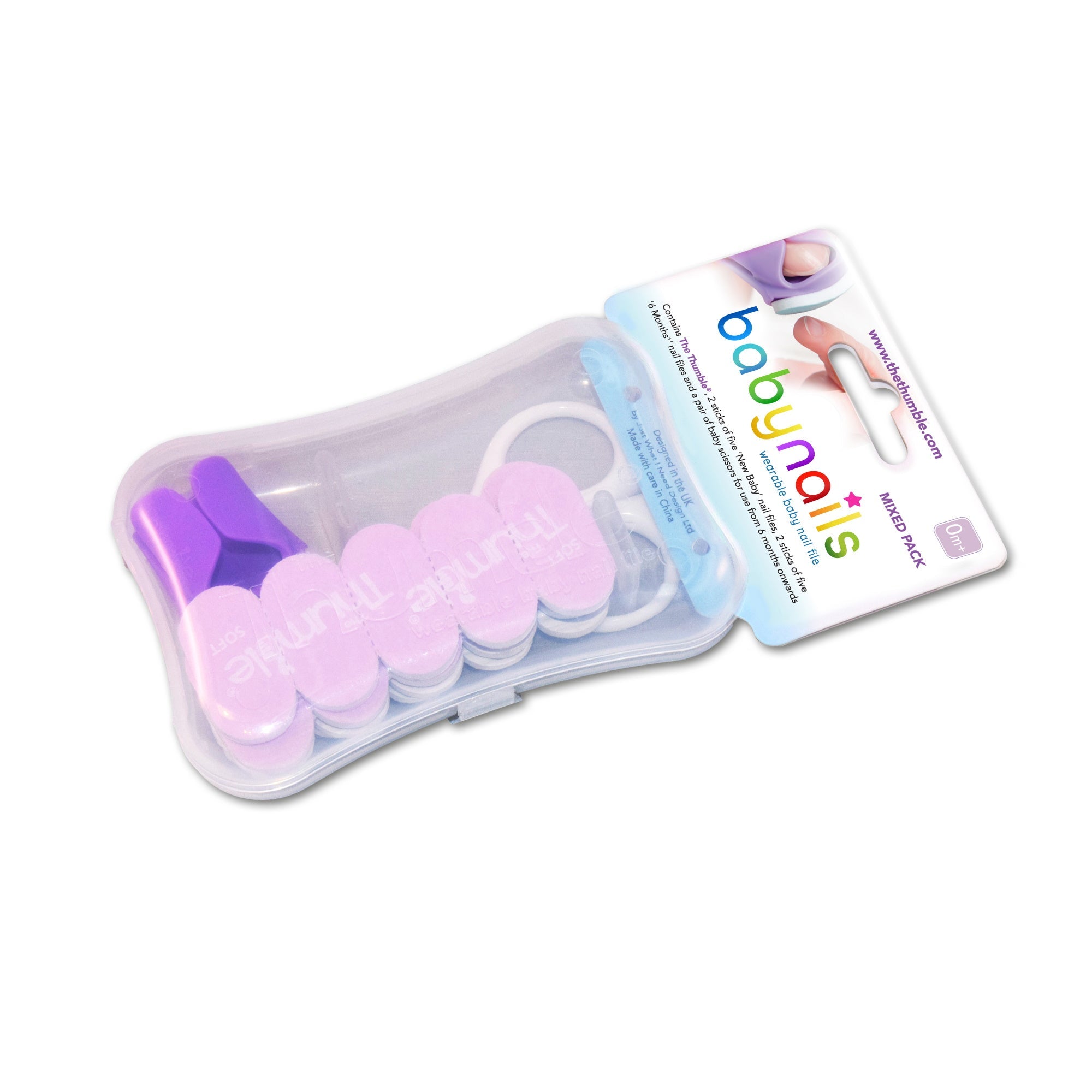 Baby Nails® - Mixed Pack with scissors (0m+)