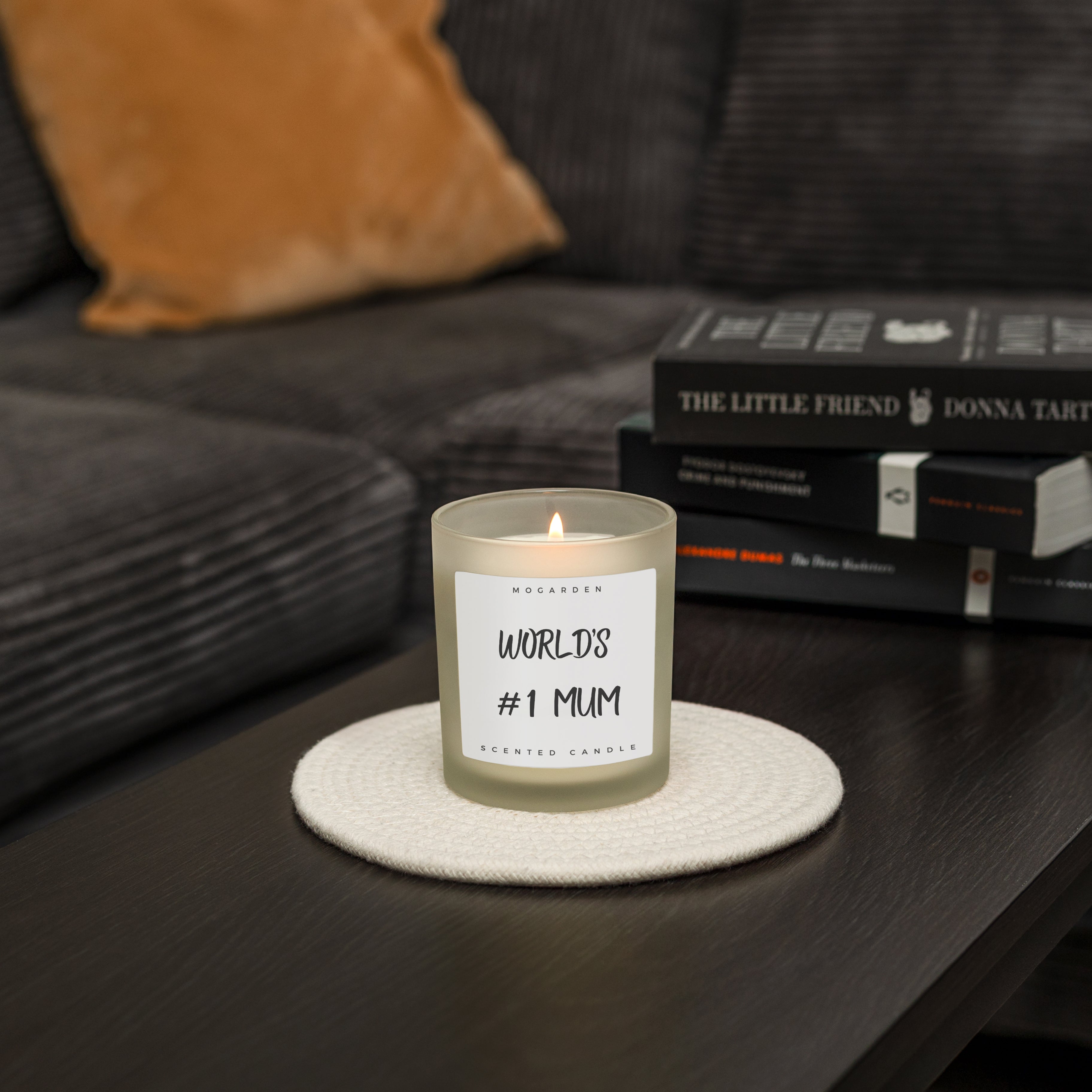 Vanilla Soy Candle - World's #1 Mum