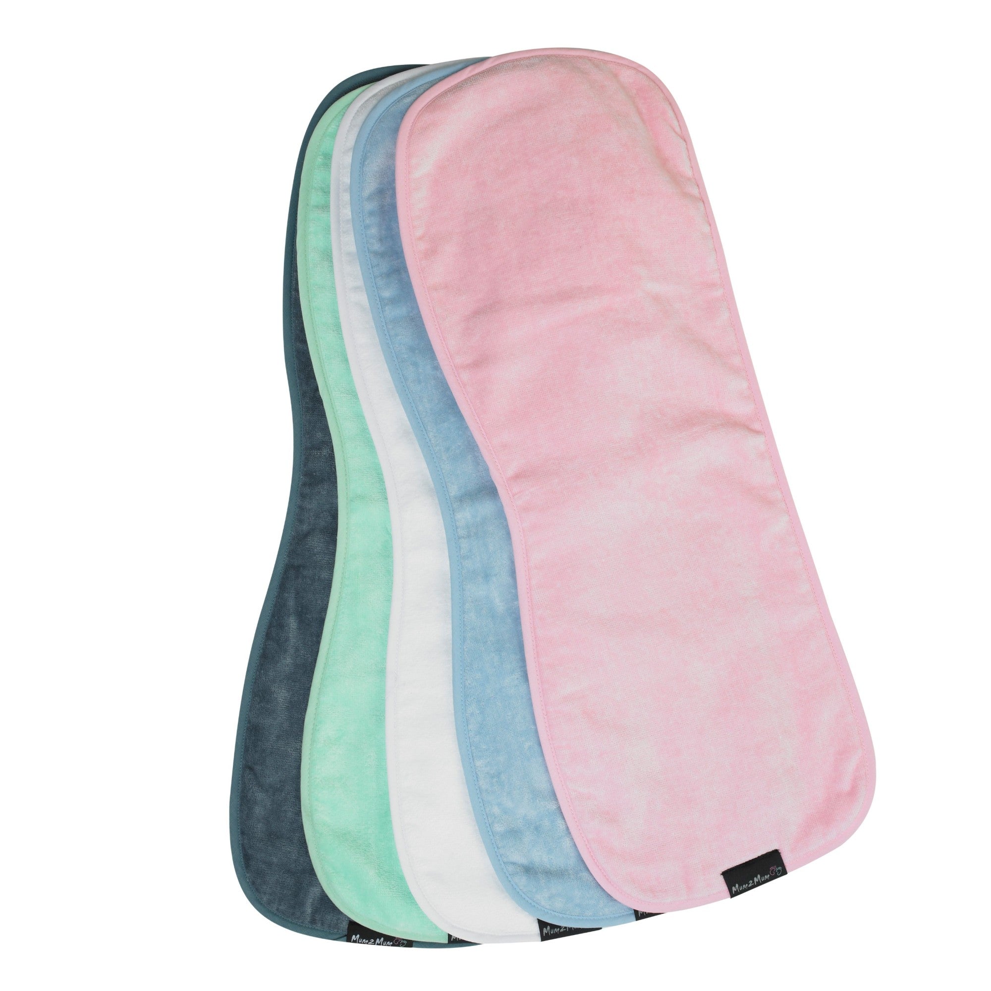 Mum 2 Mum Super Soft Burp Cloth - Baby Blue