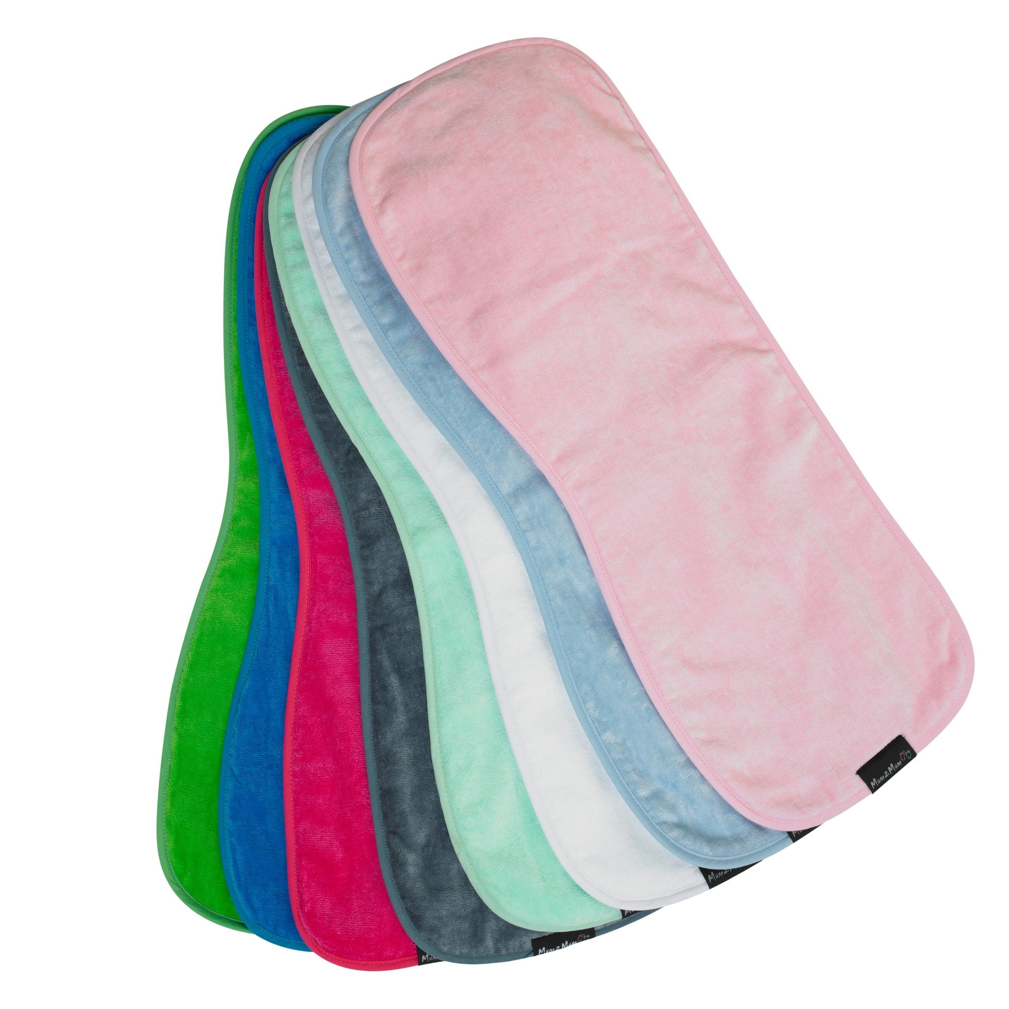 Mum 2 Mum Super Soft Burp Cloth - Baby Blue